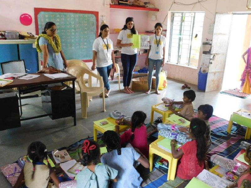 Drawing Competition for school children at Zand Hanuman