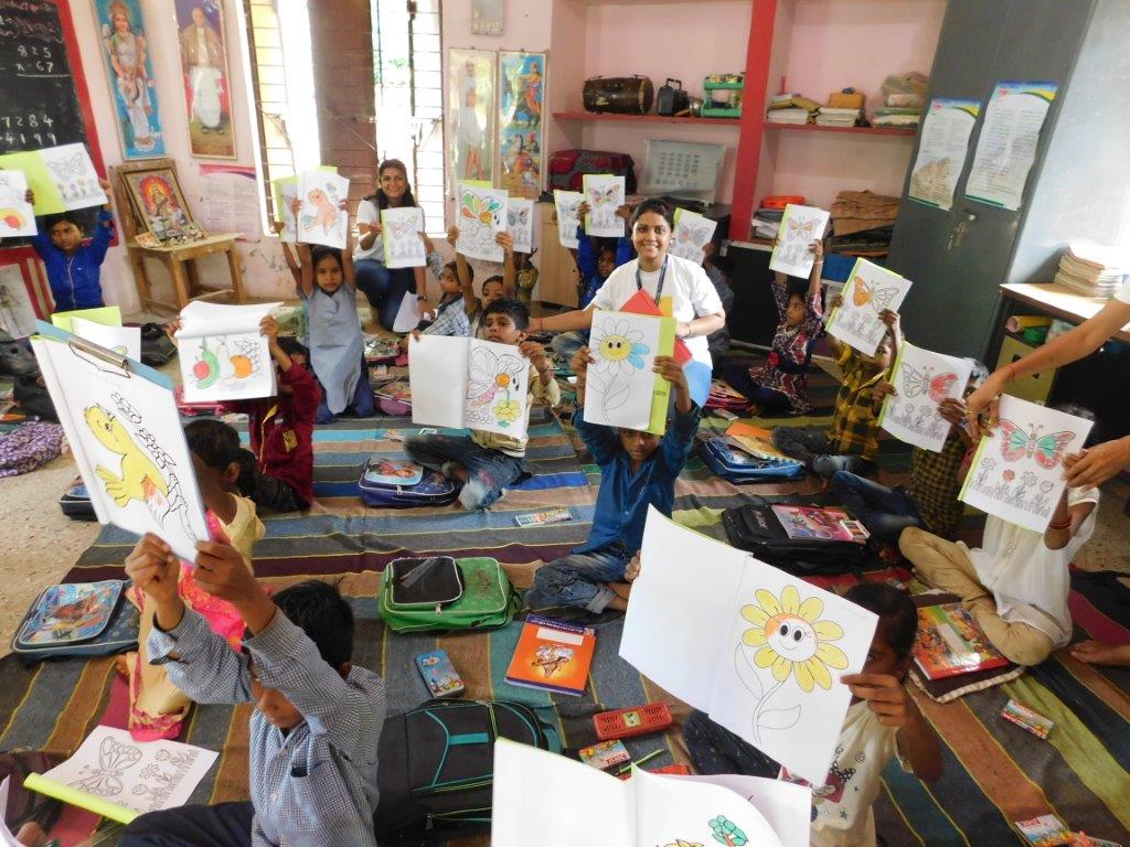 Drawing Competition for school children at Zand Hanuman