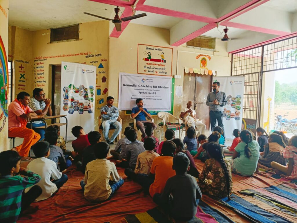 Vacation Tuition Classes for Tribal Children